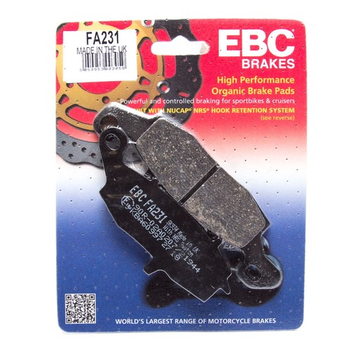 Ebc fa231 organic brake pads - ebc,