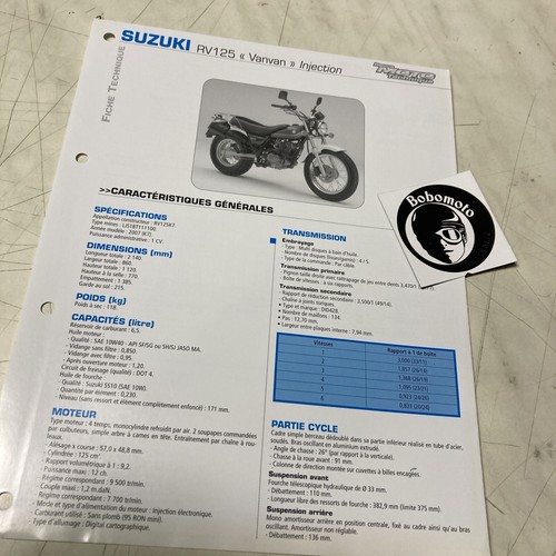 Suzuki rv125 2007 vanvan - k7,