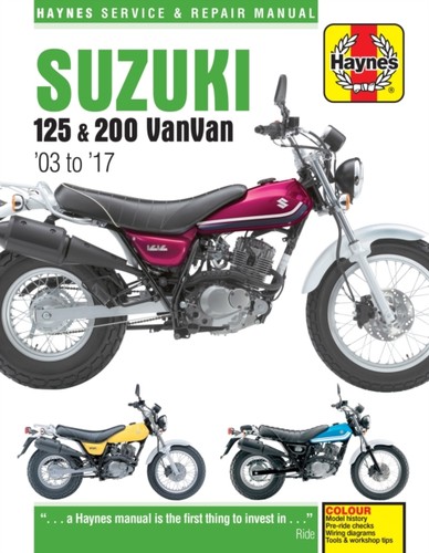 Suzuki rv125 200 - rv125/200, vanvan